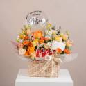 Get Well Soon Floral Basket