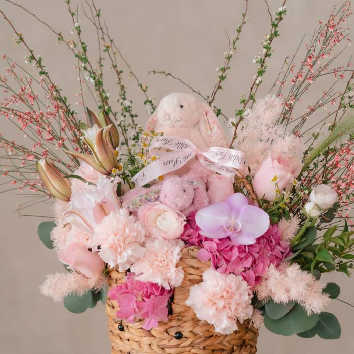 Flower Box with Gift