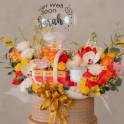 Get Well Soon Floral Basket