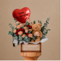 Flower Box with Gift