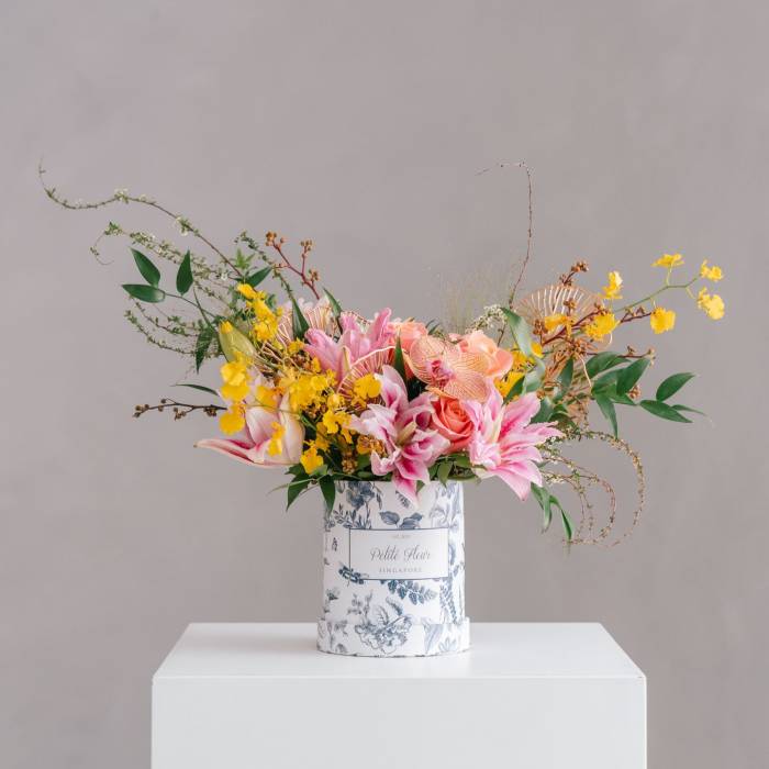 Flower Box with Gift