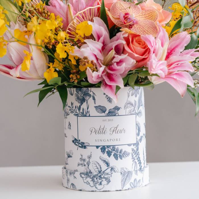 Flower Box with Gift