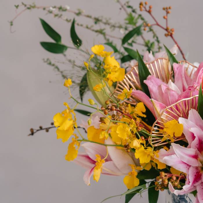 Flower Box with Gift