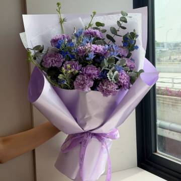 Lavender Carnation Garden