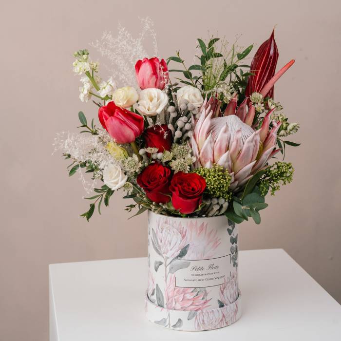 #PFCancerAwareness Floral Box
