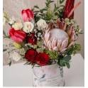 Flower Box with Gift