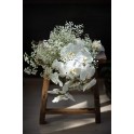 Baby's Breath and Phalaenopsis Bridal Bouquet