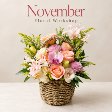 Petite Fleur November Floral Workshop