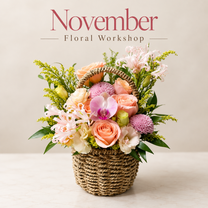 Petite Fleur November Floral Workshop