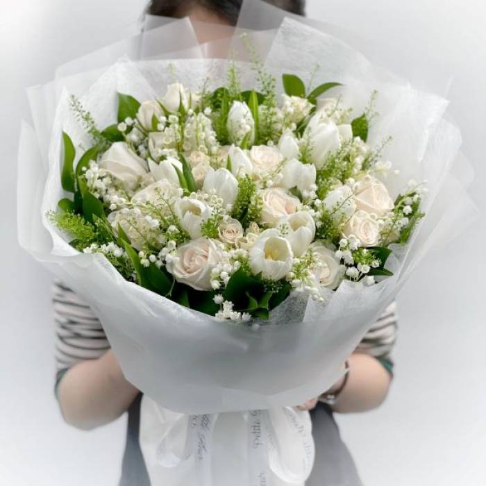 Royal Lily of the Valley Arrangement