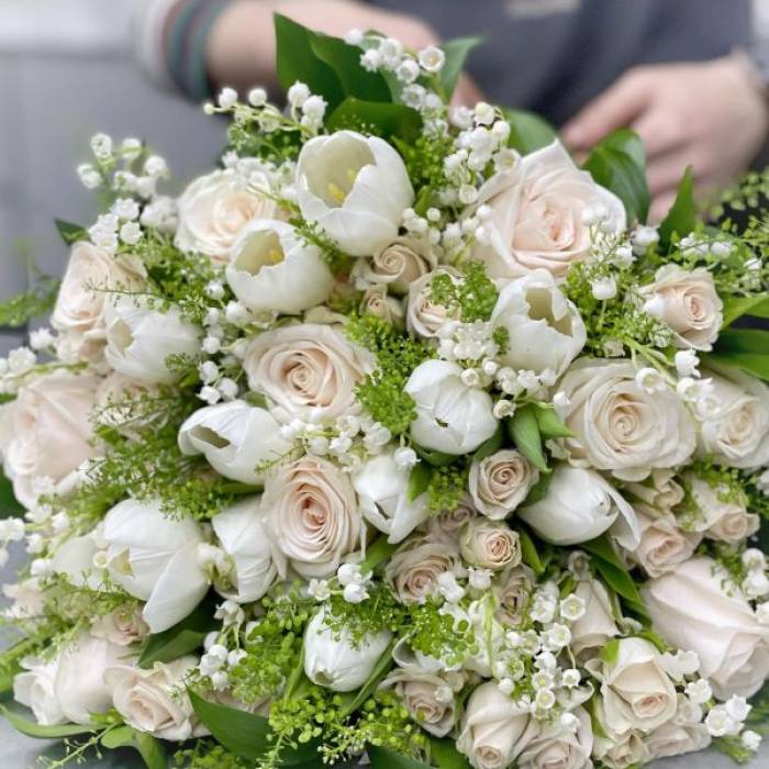 Royal Lily of the Valley Arrangement