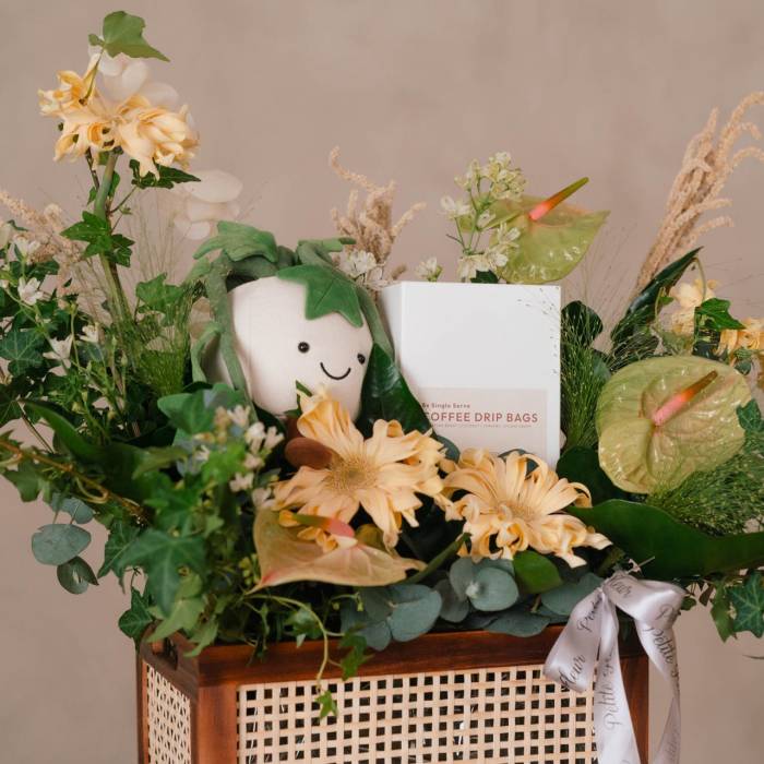 Flower Box with Gift