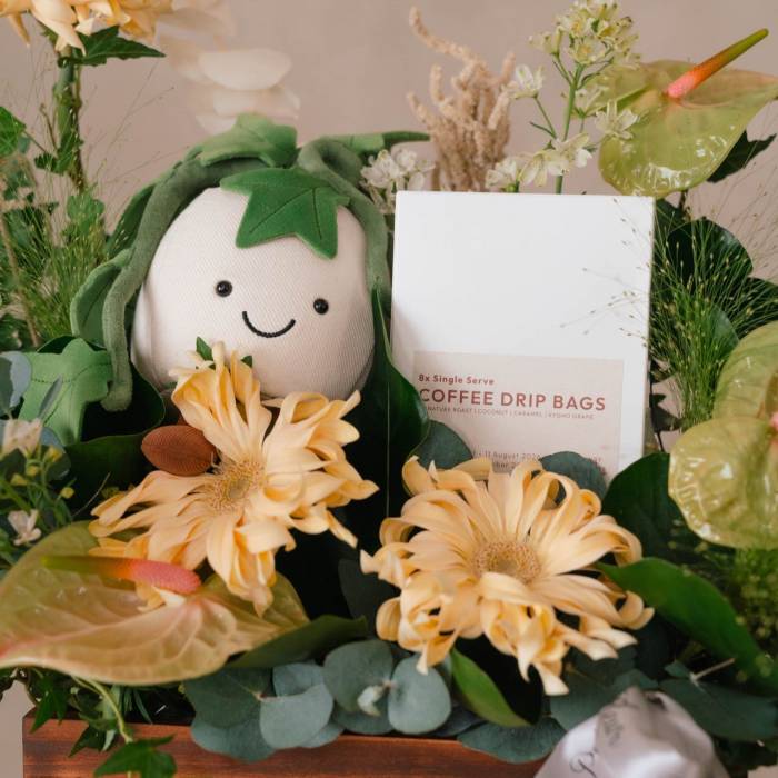 Flower Box with Gift