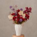 Cymbidium Orchid and Allium Vase Arrangement