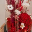 Forever Rose in Glass Dome