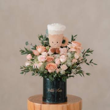 Jellycat Amuseable Latte and Cappuccino Roses