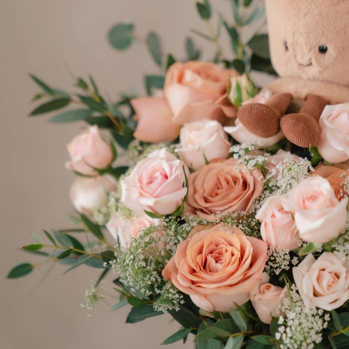 Jellycat Amuseable Latte and Cappuccino Roses