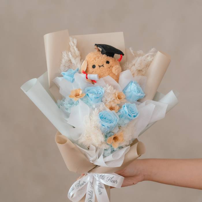 Preserved Roses Graduation Bouquet