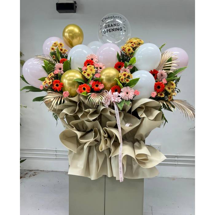 Hot Air Balloon Flower Bouquet
