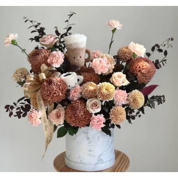 Father’s Day Special Coffee Floral Box
