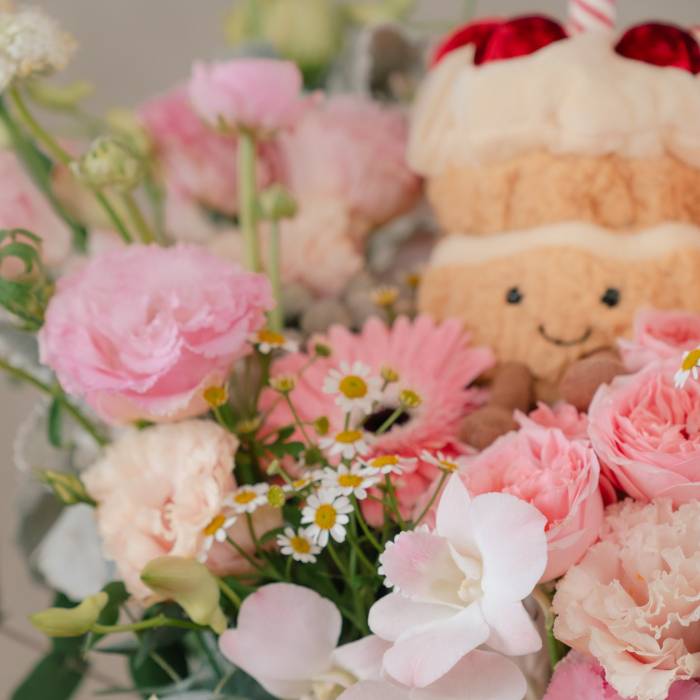 Flower Box with Gift