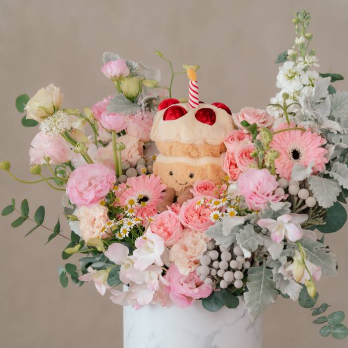 Flower Box with Gift