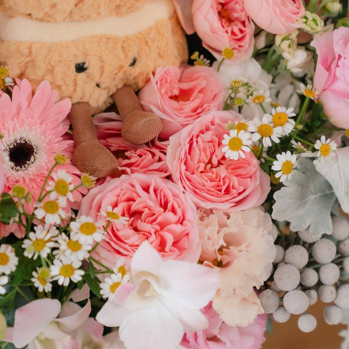 Flower Box with Gift