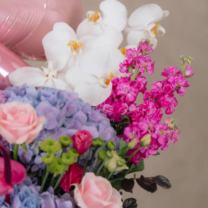 Flower Box with Gift