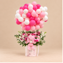 Flower Box with Gift