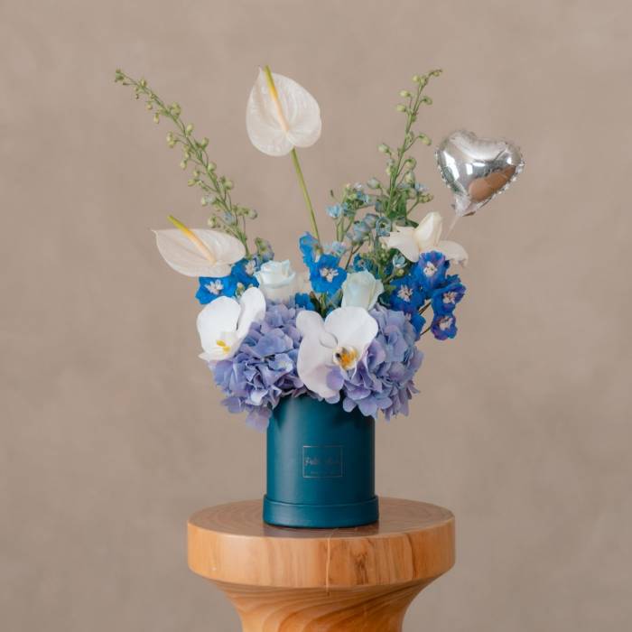 Flower Box with Gift