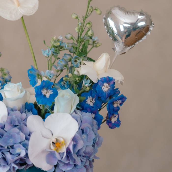 Flower Box with Gift