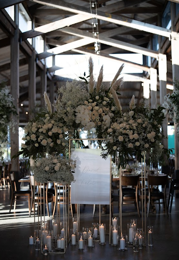 The Reception Table Decor